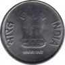 Монета. Индия. 1 рупия 2014 год. рев.