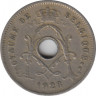 Монета. Бельгия. 5 сантимов 1928 год. BELGIQUE. ав.