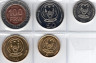 Монета. Руанда. Набор 5 штук. 5, 10, 20, 50, 100 франков 2003 - 2011 год.