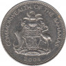 Монета. Багамские острова. 5 центов 2004 год. рев.