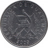 Монета. Гватемала. 10 сентаво 2009 год. ав.