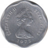 Монета. Сейшельские острова. 5 центов 1975 год. ФАО. рев.