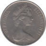 Монета. Бермудские острова. 5 центов 1979 год. рев.