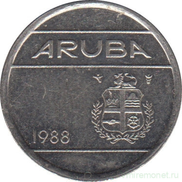 Монета. Аруба. 5 центов 1988 год.
