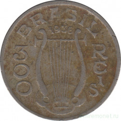 Монета. Бразилия. 300 рейсов 1936 год.