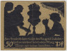 Бона. Нотгельд. Германия. Курорт Шмидеберг. 50 пфеннигов 1921 год. Вариант 1186.1.а.6. рев.