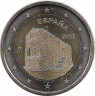 Монета. Испания. 2 евро 2017 год. Овьедо. ав