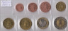 Монета. Германия. Набор евро 8 монет 2003 год. 1, 2, 5, 10, 20, 50 центов, 1, 2 евро. (D). ав.