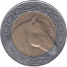 Монета. Алжир. 100 динаров 2011 год. ав.