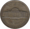 Монета. США. 5 центов 1943 год. Монетный двор P.  рев.