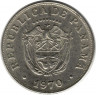 Монета. Панама. 5 сентесимо 1970 год. Монета. Панама. 5 сентесимо 1970 год.