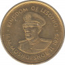 Монета. Лесото (анклав в ЮАР). 2 лисенте 1979 год. ав.