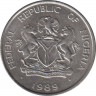 Монета. Нигерия. 10 кобо 1989 год. рев.