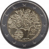 Монета. Португалия. 2 евро 2007 год. Председательство Португалии в ЕС. ав.