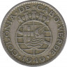  Монета. Кабо-Верде. 1 эскудо 1949 год. ав.