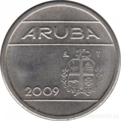 Монета. Аруба. 5 центов 2009 год.