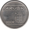 Монета. Аруба. 5 центов 2009 год. ав.