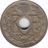 Монета. Франция. 25 сантимов 1925 год. рев.