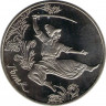 Монета. Украина. 5 гривен 2011 год. Гопак. ав