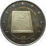 Монета. Мальта. 2 евро 2015 год. Провозглашения республики. ав