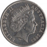 Монета. Австралия. 5 центов 2003 год. ав.