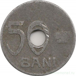 Монета. Румыния. 50 бань 1921 год.
