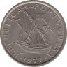 Монета. Португалия. 5 эскудо 1977 год. ав.