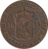 Монета. Нидерландская Ост-Индия. 1/2 цента 1945 год. ав.