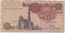 Банкнота. Египет. 1 фунт 2006 год.