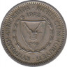 Монета. Кипр. 25 милей 1972 год. ав.