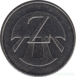 Монета. Великобритания. 10 пенсов 2018 год. Английский алфавит. Буква "Z".