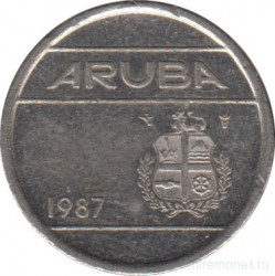 Монета. Аруба. 5 центов 1987 год.
