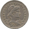 Монета. Бразилия. 400 рейсов 1920 год.