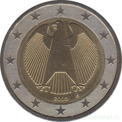 Монеты. Германия. Набор евро 8 монет 2003 год. 1, 2, 5, 10, 20, 50 центов, 1, 2 евро. (G).