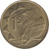 Монета. Намибия. 1 доллар 1998 год. ав.