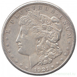 Монета. США. 1 доллар 1921 год. Монетный двор S.