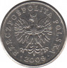 Монета. Польша. 10 грошей 2009 год. ав.