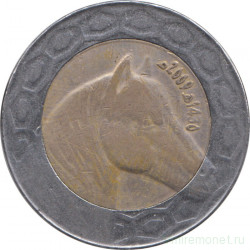 Монета. Алжир. 100 динаров 2009 год.