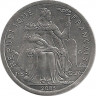 Монета. Новая Каледония. 1 франк 2003 год. ав.