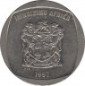 Монета. Южно-Африканская республика (ЮАР). 5 рандов 1997 год. ав.