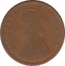 Монета. Индия. 1/4 анны 1876 год. рев.