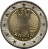 Монета. Германия. 2 евро 2011 год (F).