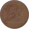 Монета. Тринидад и Тобаго. 1 цент 1984 год. ав.