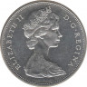 Монета. Канада. 1 доллар 1965 год. рев.