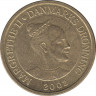 Монета. Дания. 10 крон 2002 год. ав.