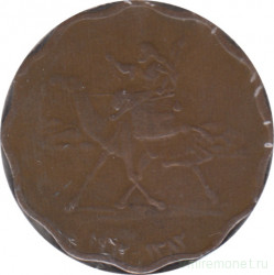 Монета. Судан. 5 миллимов 1967 год.