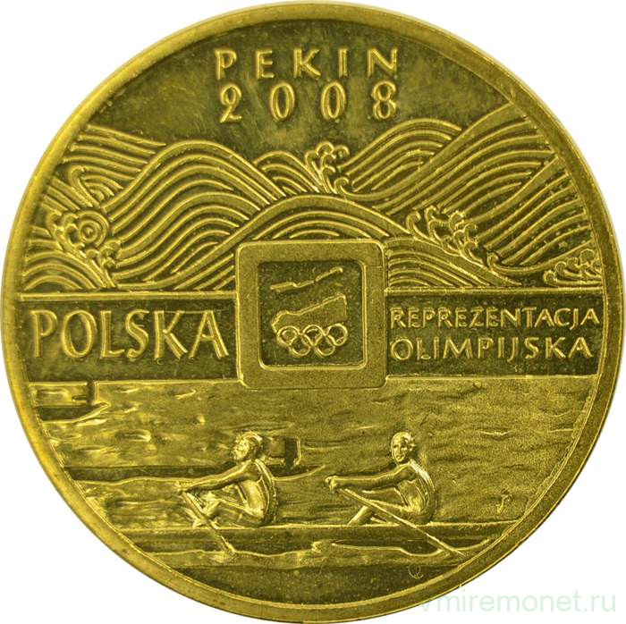 Монета. Польша. 2 злотых 2008 год. XXIX летние Олимпийские игры. Пекин.