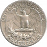 Монета. США. 25 центов 1958 год. Монетный двор D.