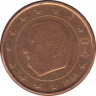 Монета. Бельгия. 1 цент 1999 год. ав.