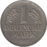 Монета. ФРГ. 1 марка 1967 год. Монетный двор - Гамбург (J). ав.